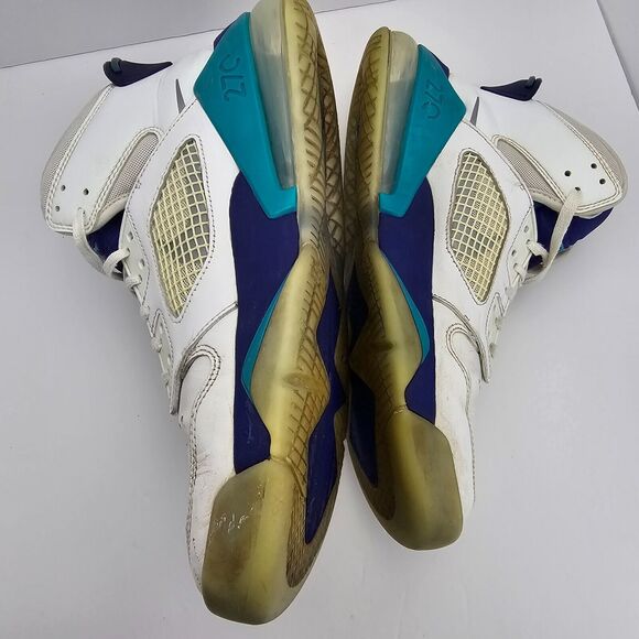 Nike Air Jordan Mars Max 270 Men\'s 9.5 White Grape Aqua Athletic Sneakers Shoes main image 16